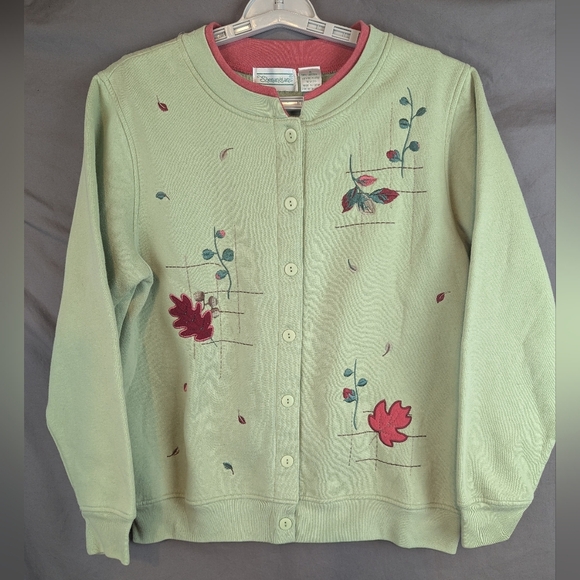 Shenanigans Small Vintage Embroidered Cardigan Super Condition - Picture 1 of 10
